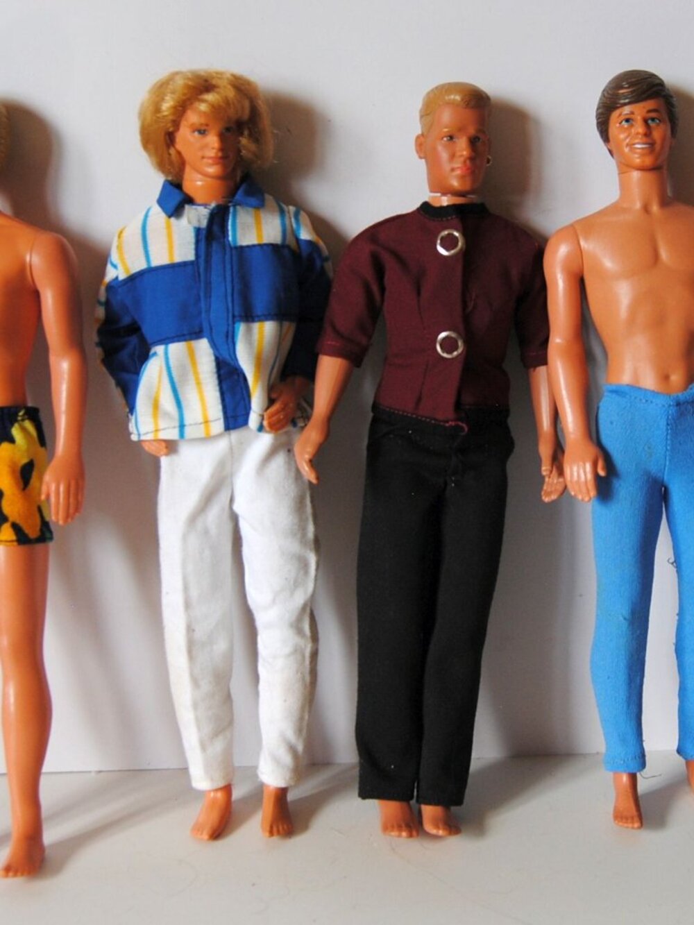 Vintage Lot of 4 Male Barbie Ken Dolls Donnie Wahlberg New Kids on the Block